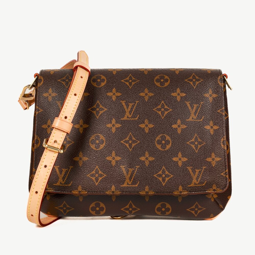 Louis Vuitton Musette Tango Monogram Canvas Messenger Bag